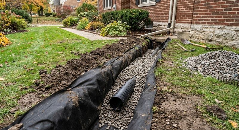 French Drain Replacement in Birmingham, AL
