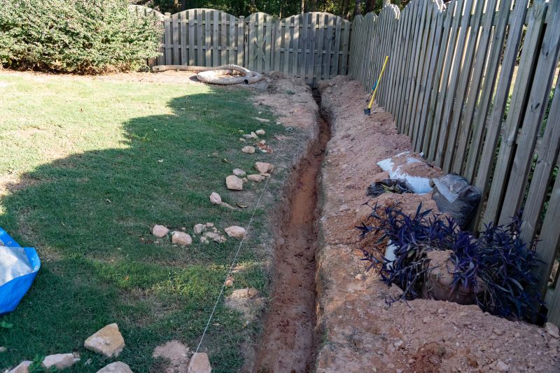 French Drain Setup