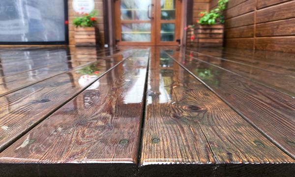 Deck Drain Installation