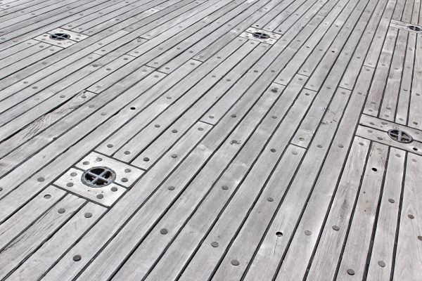Deck Drain Placement